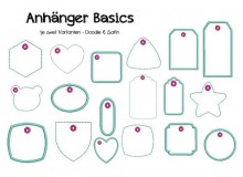 Stickserie - ITH Anhänger Basics